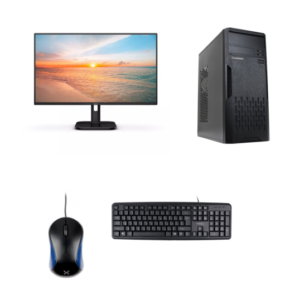Комп'ютер настільний Unicore (5600G/B450M/ 32Gb/ 256GB/ 400W/ Win11Pro) /комплект клавіатура+миша/монітор 23,8" )