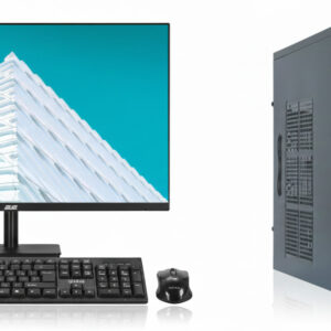Комп'ютер настільний Unicore I5-12400/B760/16GBDDR5/512GB/500W/комплект клавіатура+миша/монітор 23,8/Win11Pro/